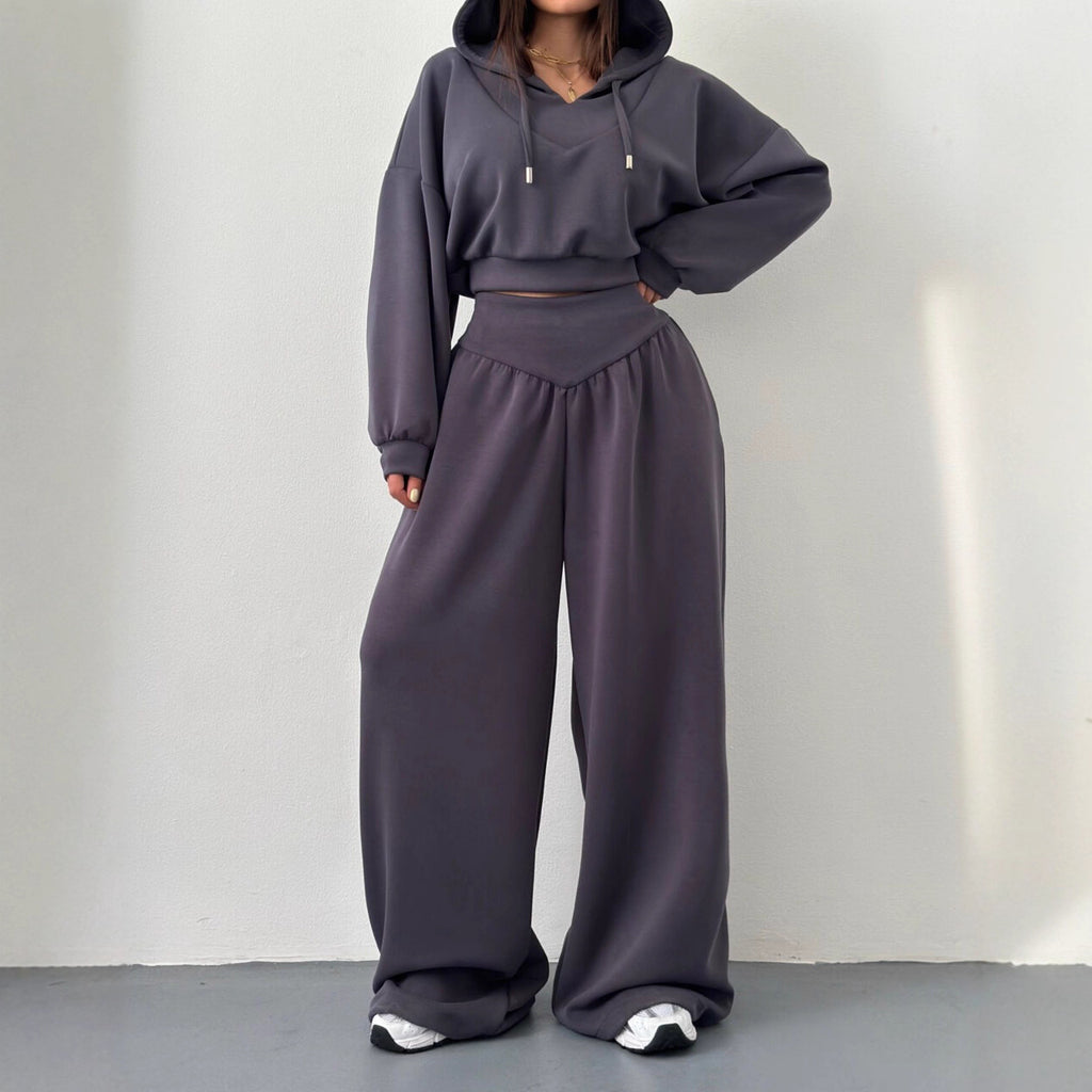 Women's Casual Hooded Tracksuit