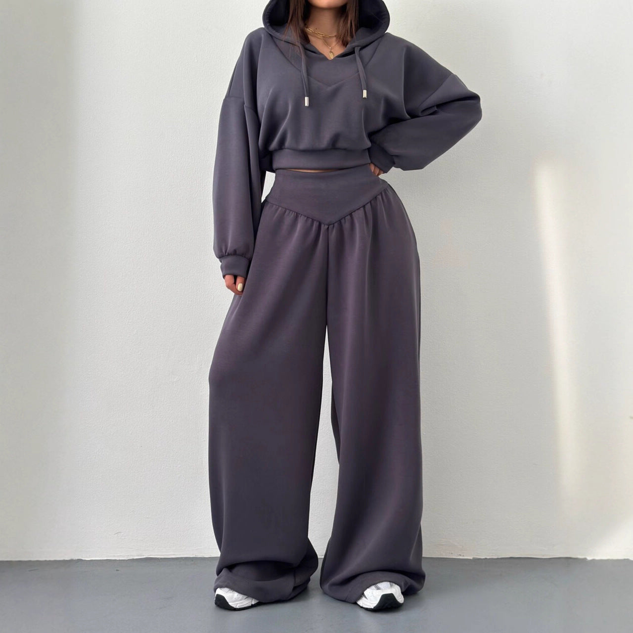 Women's Casual Hooded Tracksuit