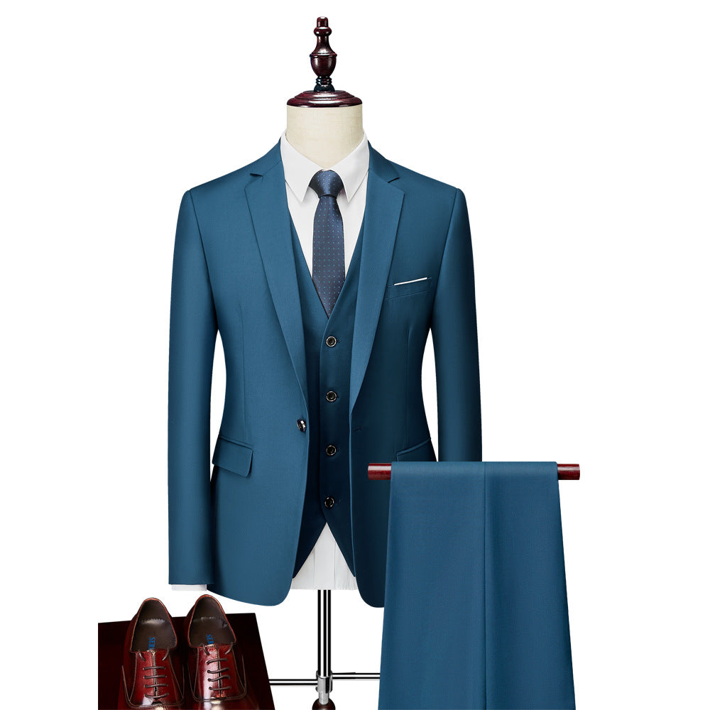 Single-Breasted Casual Suit