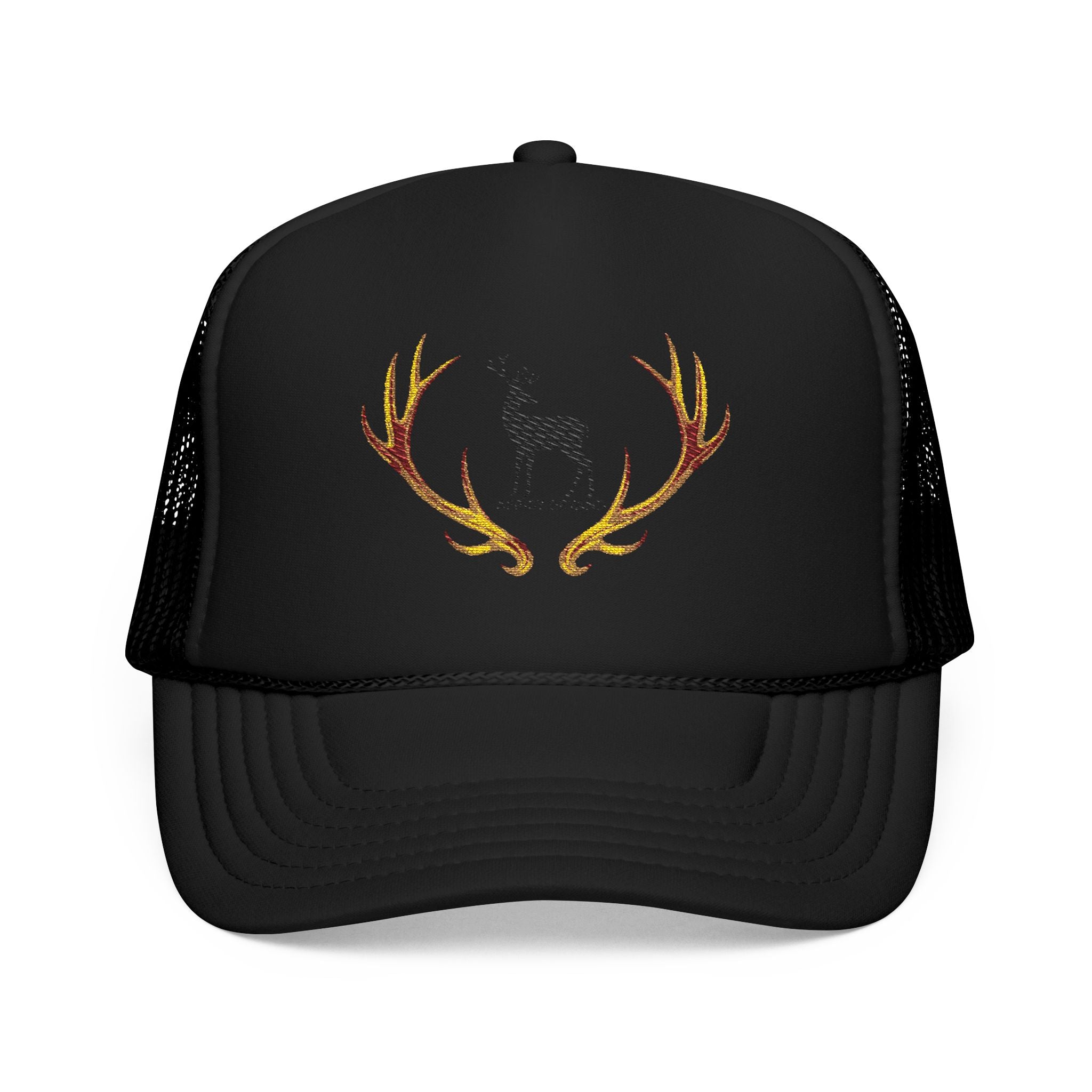 AFRISY GEYAND, antler trucker hat
