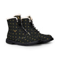 AFRISY GEYAND, Icon Fur and Leather Boots, black