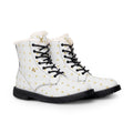 AFRISY GEYAND, Icon Fur and Leather Boots, white