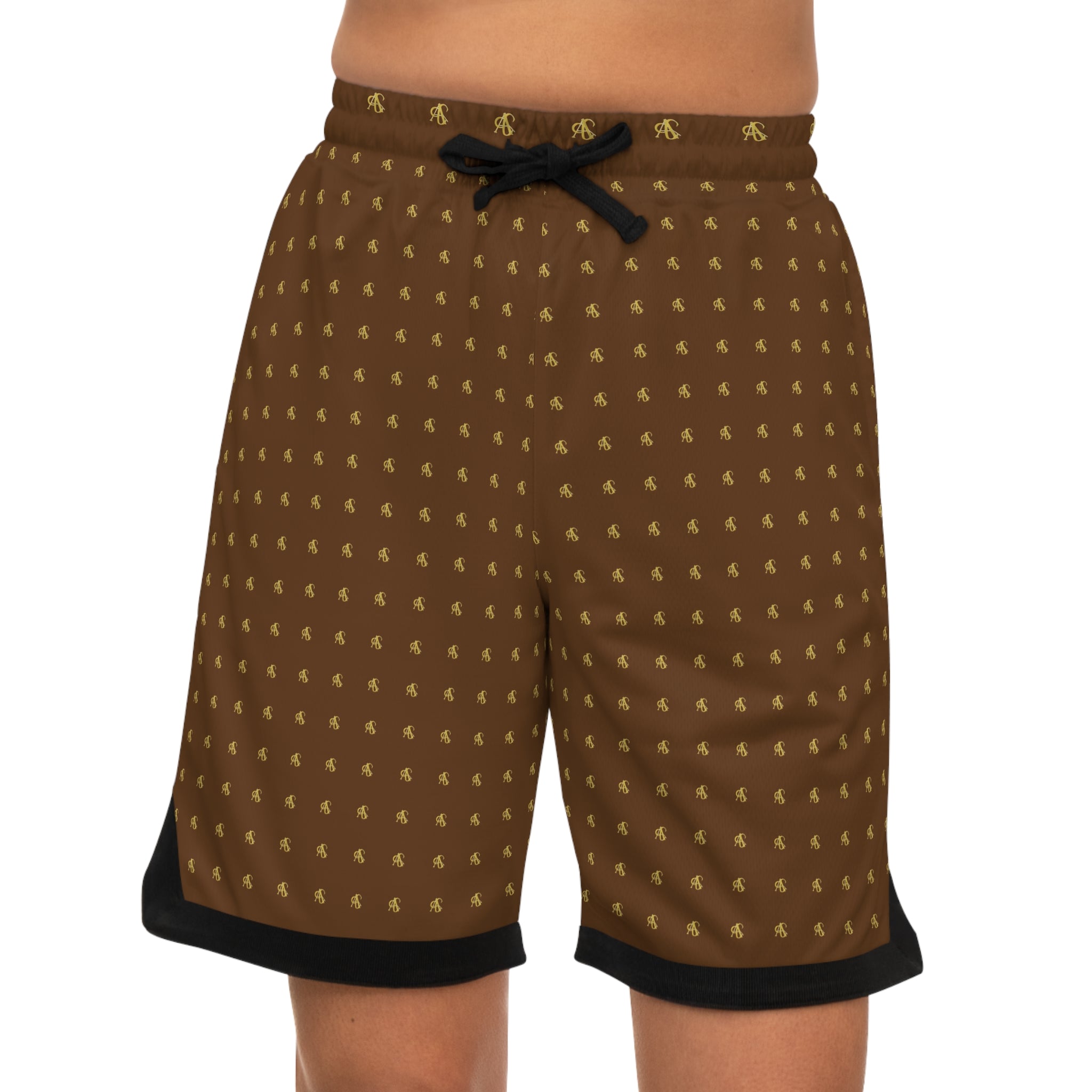 AFRISY GEYAND, Rib Shorts, brown