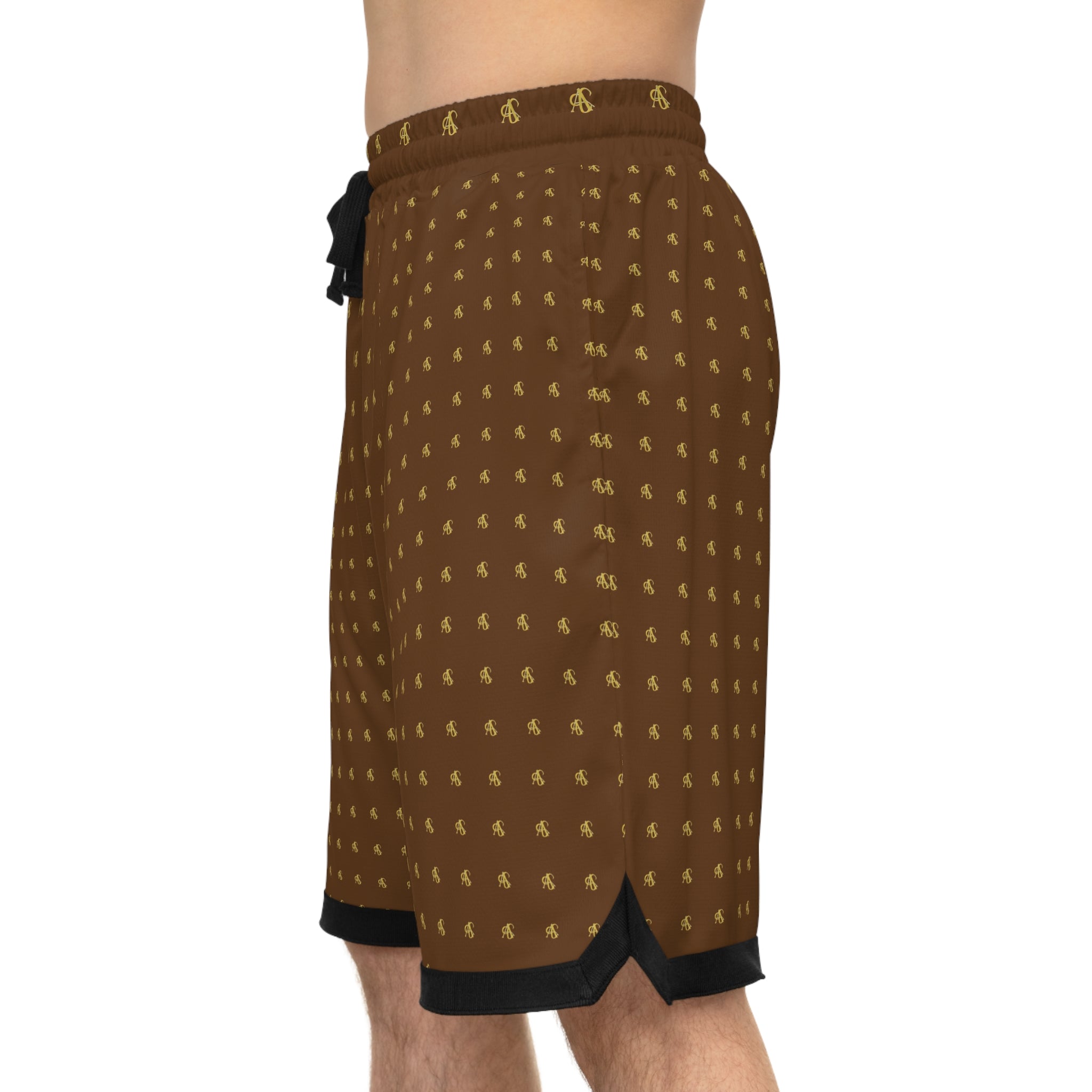 AFRISY GEYAND, Rib Shorts, brown