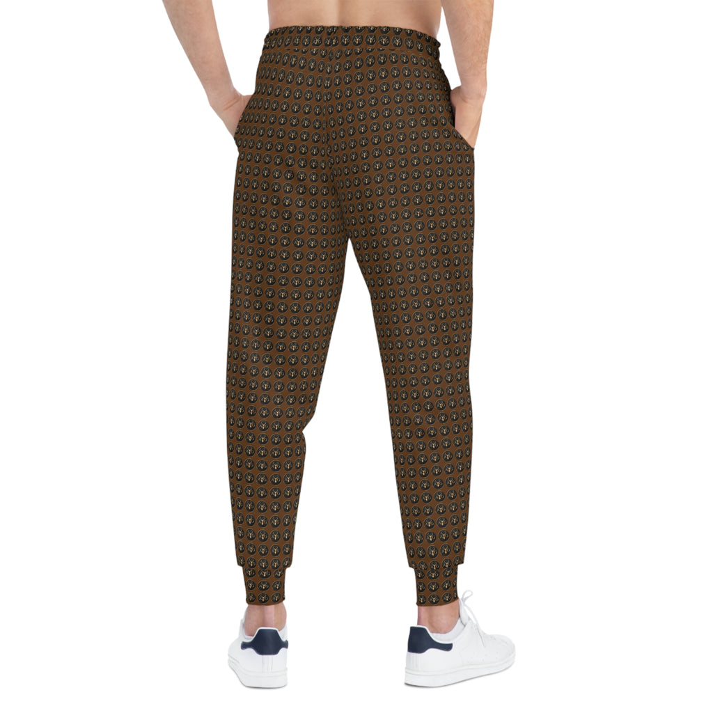 AFRISY GEYAND,  A and G Joggers, brown