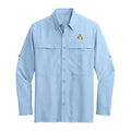 LONG SLEEVE SHIRT, AG LOGO, light blue