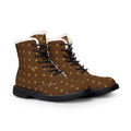 AFRISY GEYAND, Icon Fur and Leather Boots, brown