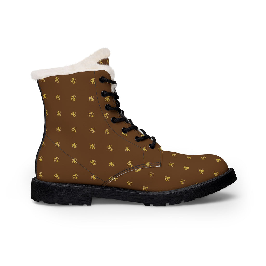 AFRISY GEYAND, Icon Fur and Leather Boots, brown