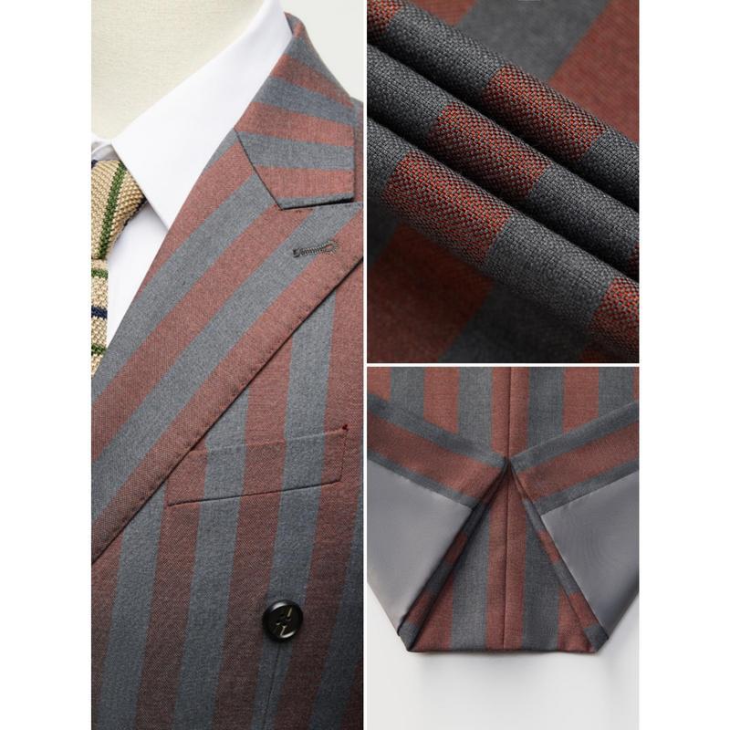 Double-Breasted Peak lapel suit