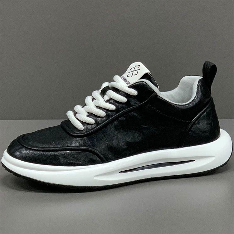 Casual Tie-Up Leather sneakers
