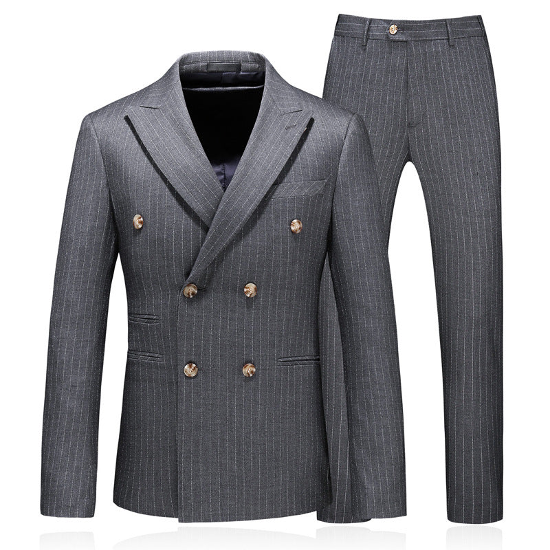 Classic Plaid Pattern Suit