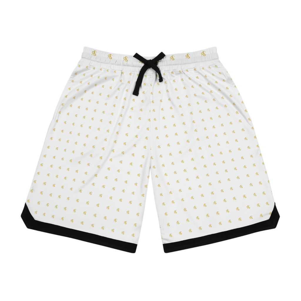AFRISY GEYAND, Rib Shorts, white