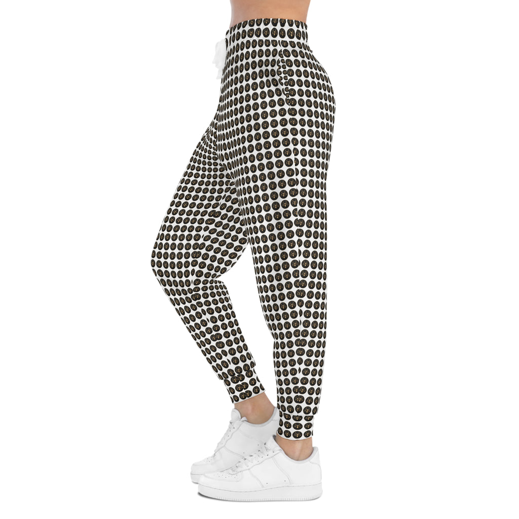 AFRISY GEYAND,  A and G Joggers, white