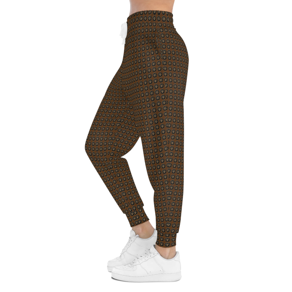 AFRISY GEYAND,  A and G Joggers, brown