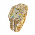 Diamond-Encrusted quartz watch