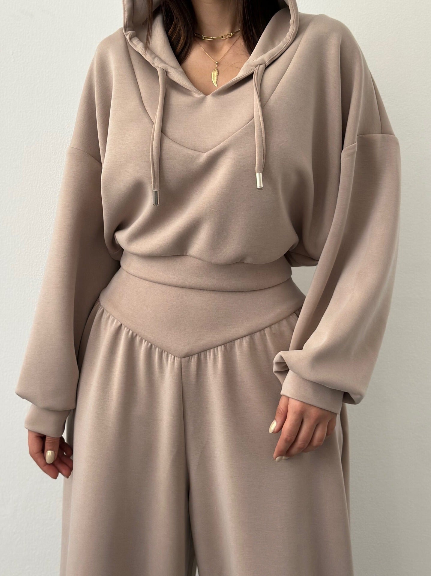 Women's Casual Hooded Tracksuit