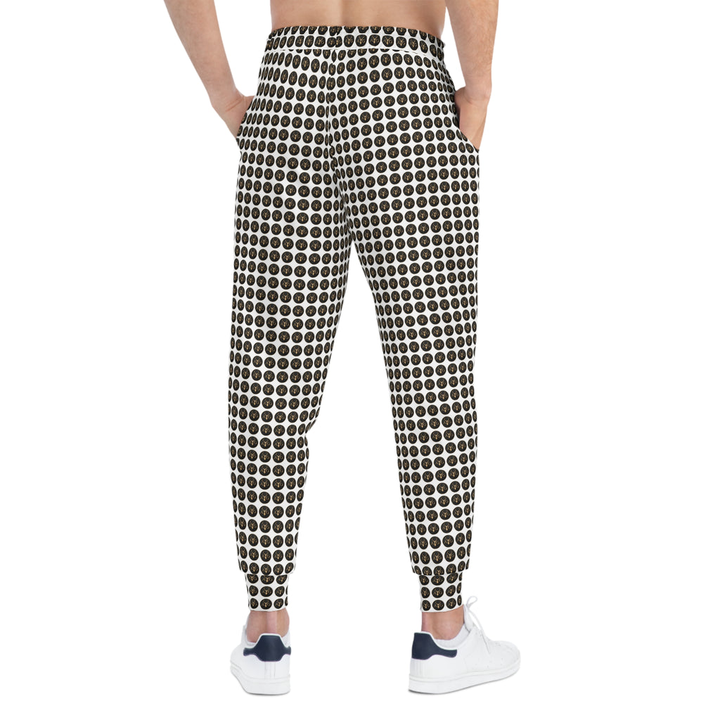 AFRISY GEYAND,  A and G Joggers, white