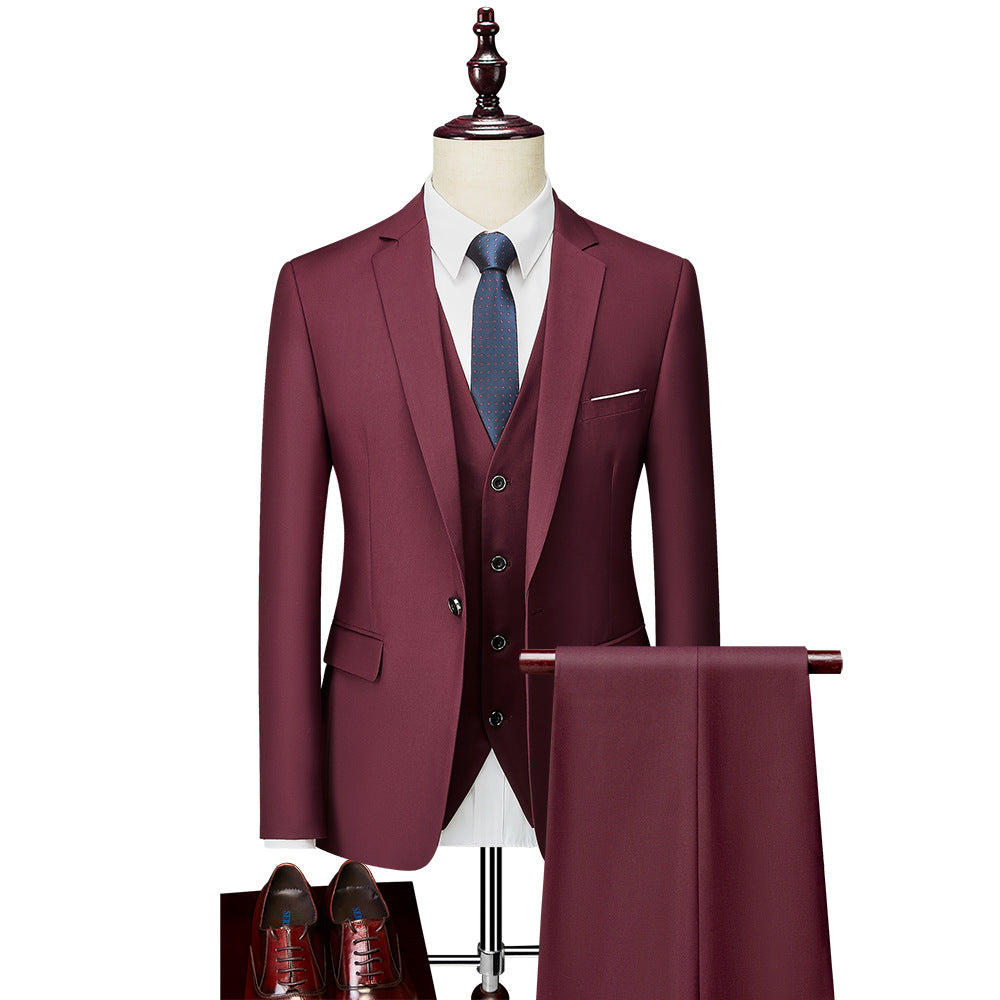 Single-Breasted Casual Suit