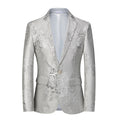 Floral Print Suit Jacket