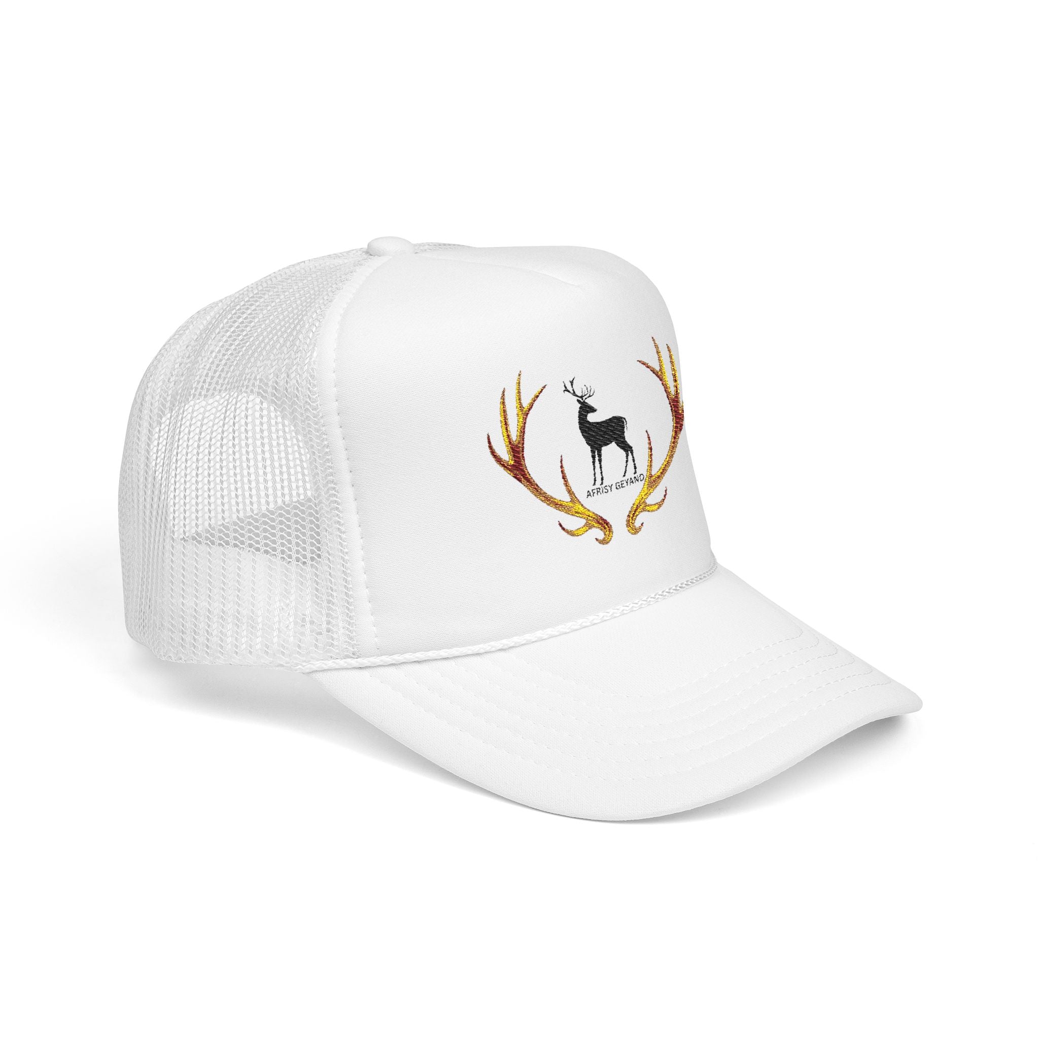 AFRISY GEYAND, antler trucker hat