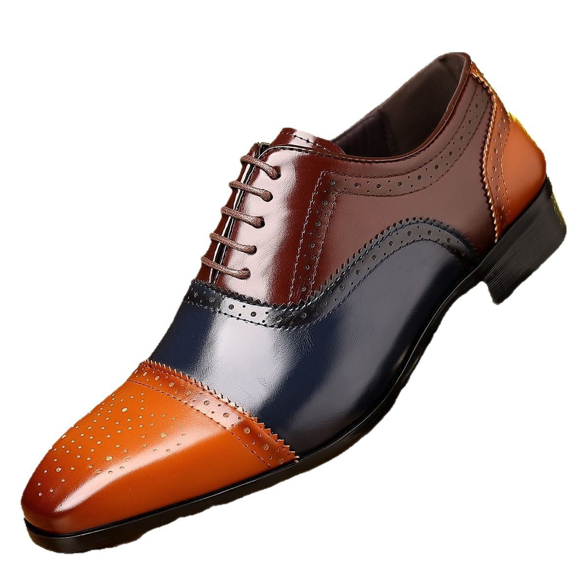 Classic Brogue Leather Shoes