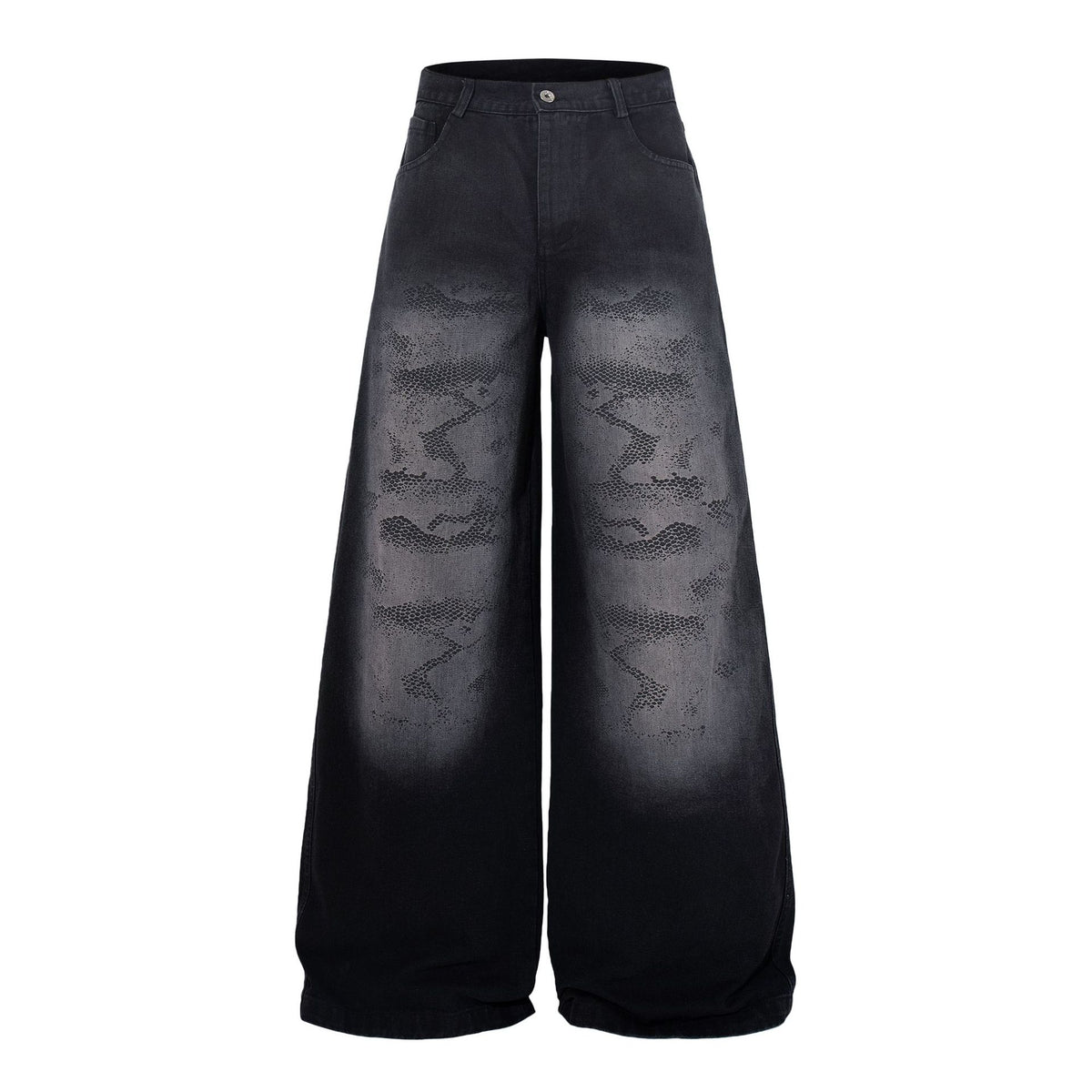 Retro Street Style Denim Jeans