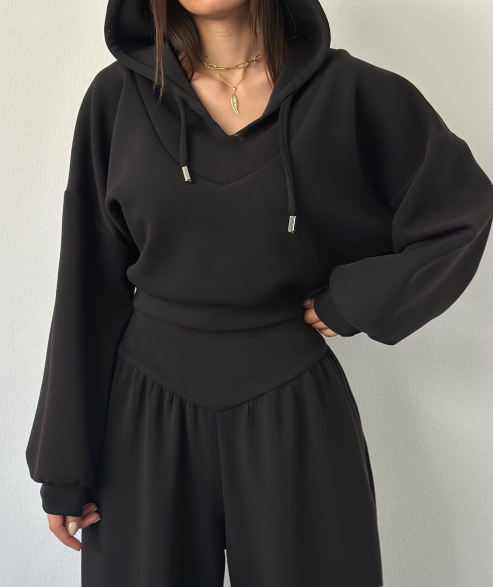 Women's Casual Hooded Tracksuit