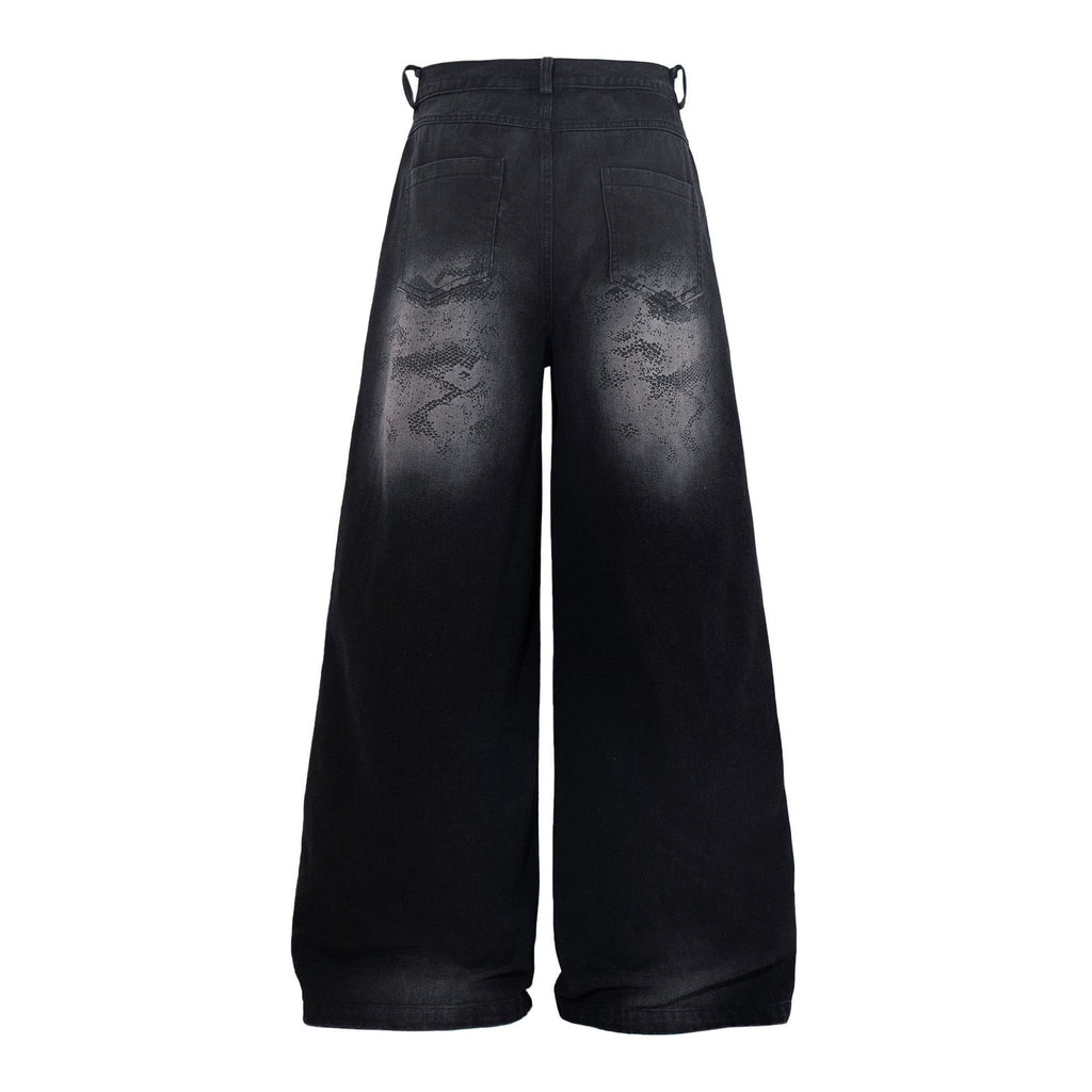 Retro Street Style Denim Jeans